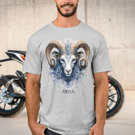 Dierenriem Celestial Ram Fantasy Ram Ram Mannen T-shirt