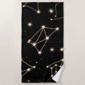 Dierenriem Constellaties Patroon handdoek (Voorkant)