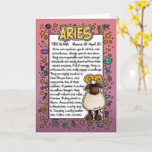 Dierenriem - de Feiten van de Pret van de Ram Kaart (Gele Bloem)