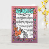 Dierenriem - de Feiten van de Pret van Waterman Kaart (Gele Bloem)