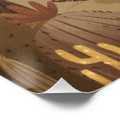 Dierenriem door Alexandra Dikaia Perfect Poster (Hoek)