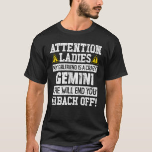 Dierenriem Gemini Vriendin Graphic T-shirt