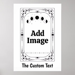 Dierenriem Geschenk Hemelse Maan Tarot Voorspoed W Poster