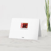 Dierenriem Horizontaal C van het Jaar van de Hond Feestdagen Kaart (Achterkant)