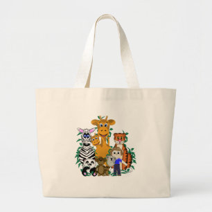DIERENRIEM Jongen Grote Tote Bag