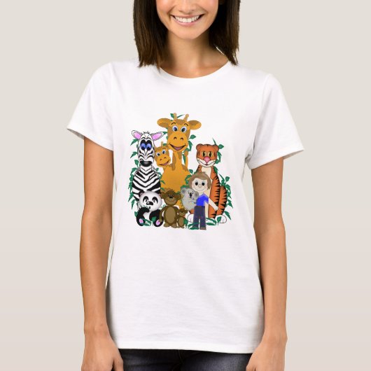 DIERENRIEM Jongen T-shirt (Voorkant)