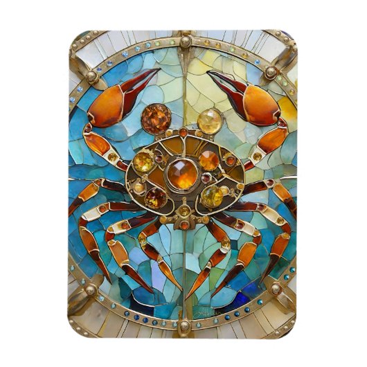 Dierenriem - Kanker De Krab Magneet (Verticaal)