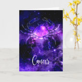 Dierenriem : Kanker Kaart (Gele Bloem)