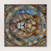 Dierenriem - Leeuw de Leeuw Legpuzzel (Horizontaal)