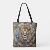 Dierenriem - Leeuw de Leeuw Tote Bag (Achterkant)