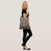 Dierenriem - Leeuw de Leeuw Tote Bag (Op model)