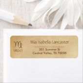 Dierenriem Maagd - Retouradreslabels Etiket (Insitu)