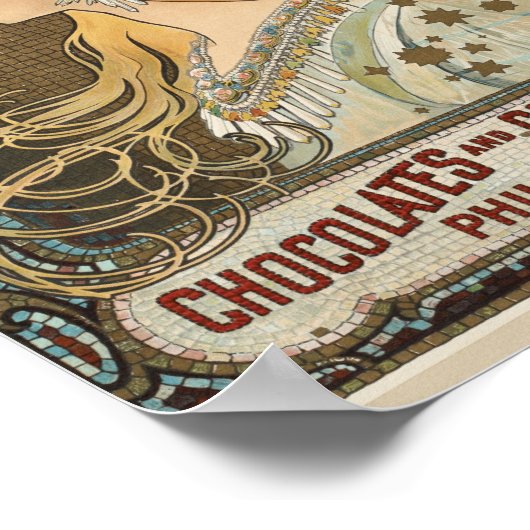 Dierenriem: Mucha's iconische Art Nouveau meesterw Poster (Hoek)