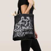 Dierenriem Oude Stijl Tweelingen Tote Bag (Dichtbij)