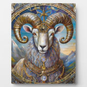 Dierenriem - Ram Aries Fotoplaat (Voorkant)