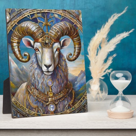 Dierenriem - Ram Aries Fotoplaat (Zijkant)