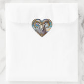 Dierenriem - Ram Aries Hart Sticker (Tas)