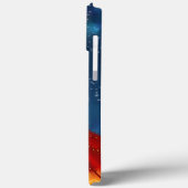 Dierenriem Ram Godin Blauw Celestial Case-Mate iPhone Case (Achterkant / Links)