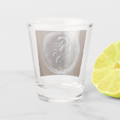 Dierenriem Schorpioen Schorpioen Personaliseer Shot Glas (Achterkant)
