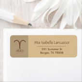 Dierenriem - Sign Ram Retouradres Labels (Insitu)