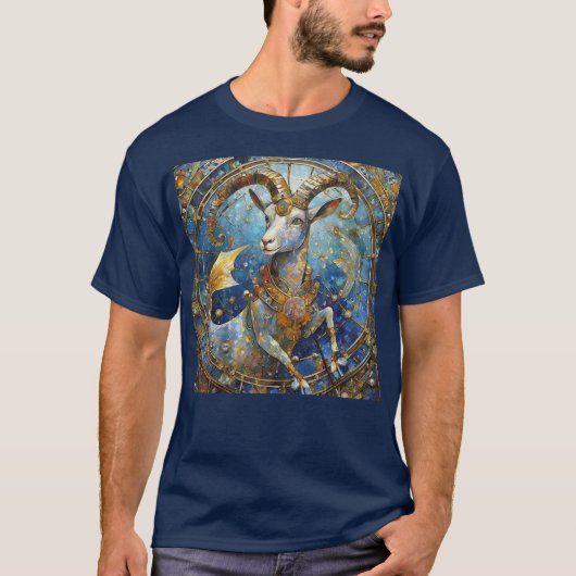 Dierenriem - Steenbok de Zeegeit T-shirt (Voorkant)
