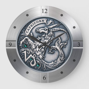 Dierenriem ~ Steenbok ~ Hemels ~ Westerne Astrolog Grote Klok