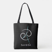 Dierenriem sterrenbeeld Kanker Boodschappentas Tote Bag (Achterkant)