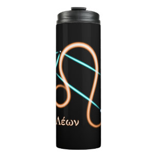 Dierenriem Sterrenbeeld Leeuw Thermische Tumbler Thermosbeker