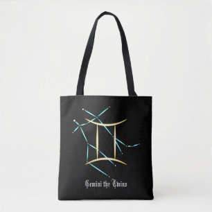 Dierenriem Sterrenbeeld Tweelingen Boodschappentas Tote Bag