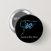 Dierenriem sterrenbeeld Waterman Knop Ronde Button 5,7 Cm (Voorkant /achterkant)