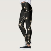 Dierenriem sterrenbeelden Patroon leggings (Links)