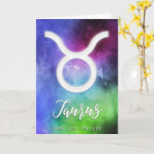 Dierenriem : Stier Data Kaart (Gele Bloem)