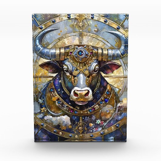 Dierenriem - Stier De Stier Fotoblokken (Voorkant)