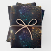 Dierenriem symbool inpakpapier vel (In situ)