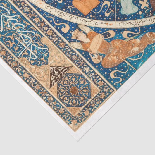 Dierenriem Tekenen  Hemelse Kaart Decoupage Tissuepapier (Detail)