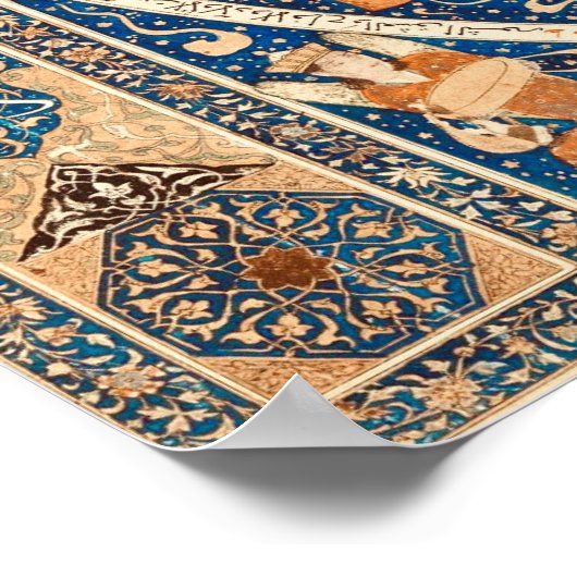 Dierenriem Tekenen  Hemelse Kaart Poster (Hoek)