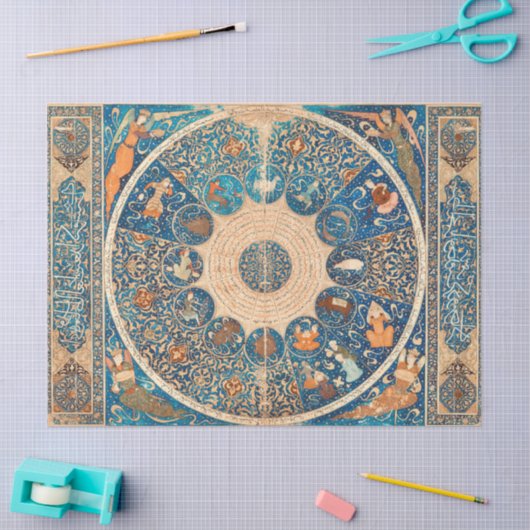 Dierenriem Tekenen  Hemelse Kaart Tissuepapier (Craft)