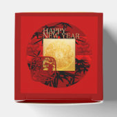 Dierenriem Tekens Bamboe Tijger Chinees Jaar 2022  Bedankdoosjes (Bovenkant)