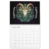 Dierenriem Tekens Kalender (Jan 2027)