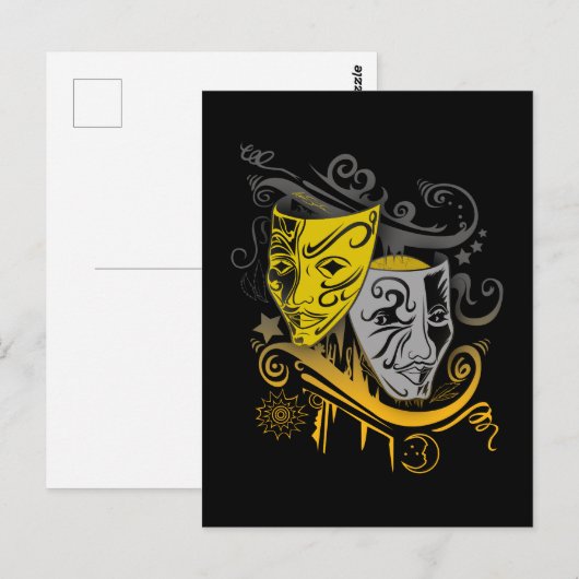 Dierenriem - Tweelingen Briefkaart (Voorkant / Achterkant)