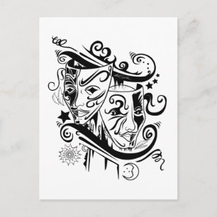 Dierenriem - Tweelingen Briefkaart