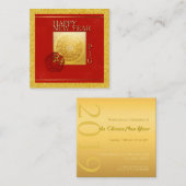 Dierenriem Varken Knipkunst Chinees Nieuwjaar 2019 Notitiekaartje (Voorkant / Achterkant)