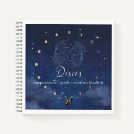 Dierenriem - Vissen - Dagboek Notitieboek