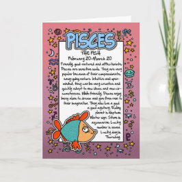 Dierenriem - Vissen Leuke Feiten Kaart