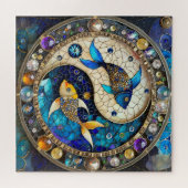 Dierenriem - Vissen Yin en Yang Legpuzzel (Horizontaal)