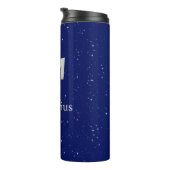 Dierenriem voor Boogschutter op Midnight Blue Thermosbeker (Geroteerd rechts)