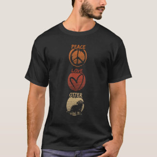 Dierenriem Vrede Dier Hippie Wilde dieren Liefde O T-shirt