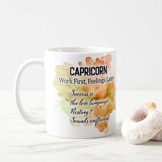 Dierenriem Vrouwen, Steenbok Koffiemok (Met donut)
