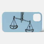 Dierenriem: Weegschaal, 1482 Case-Mate iPhone Case (Achterkant (horizontaal))
