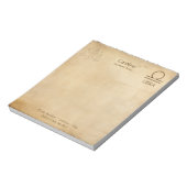 Dierenriem Weegschaal - Notitieblok (Linkerzijde)